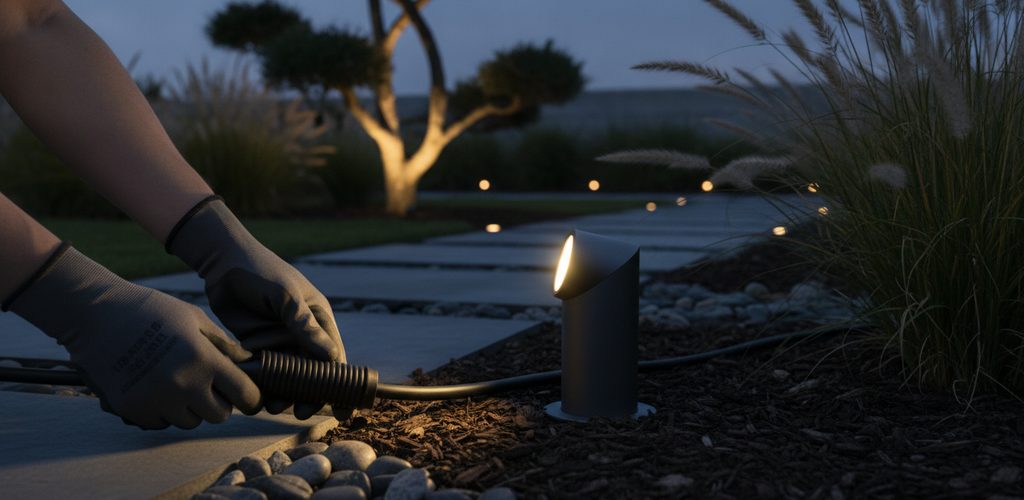 Gartenbeleuchtung installieren: Erdkabel, 12-V-System, Abdichtung