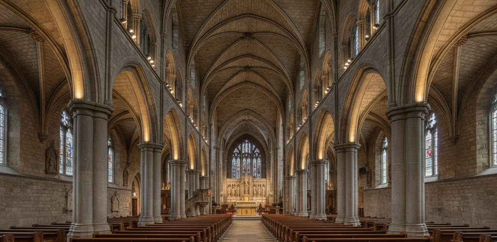 Kirchen und Klöster beleuchten: Lux, Lichtfarbe und Denkmalschutz