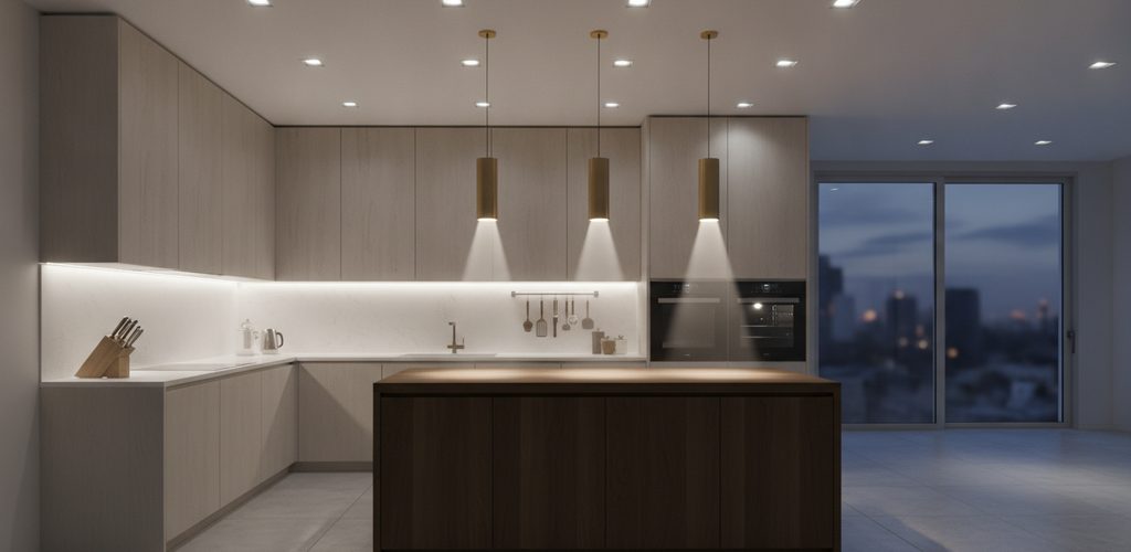 Küchenleuchten auswählen: Unterbaulicht, Pendelleuchten, Spots