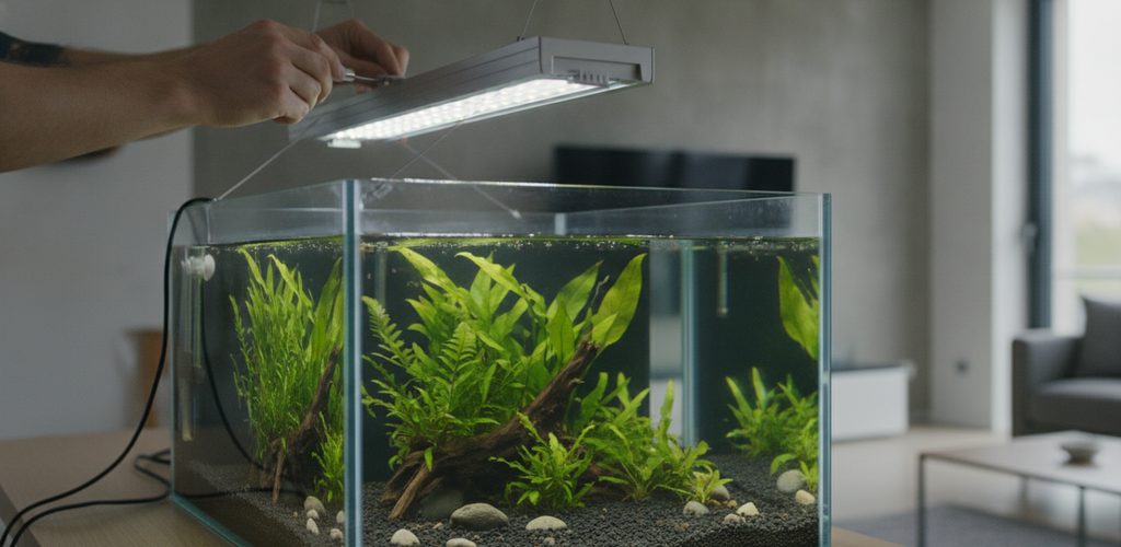 LED-Aquarienbeleuchtung montieren: Höhe, Anschluss, Timer, Pflege