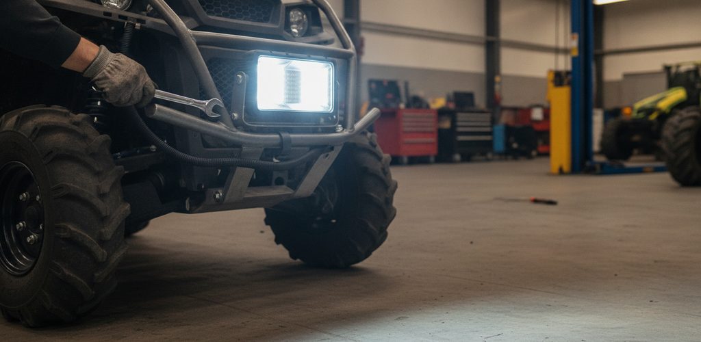 LED-Arbeitsscheinwerfer montieren: Sicherung, Relais und Ausrichtung