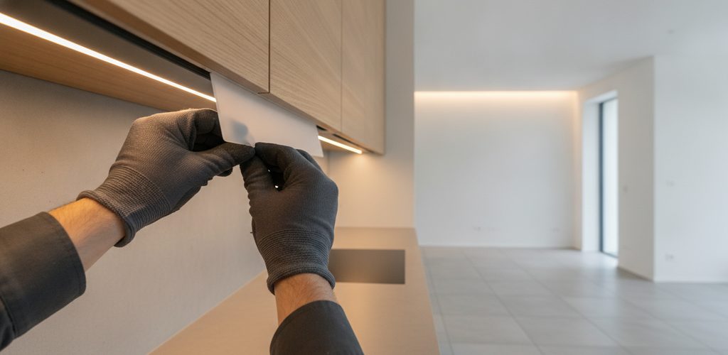 LED-Profil montieren: LED-Streifen in 7 Schritten einbauen