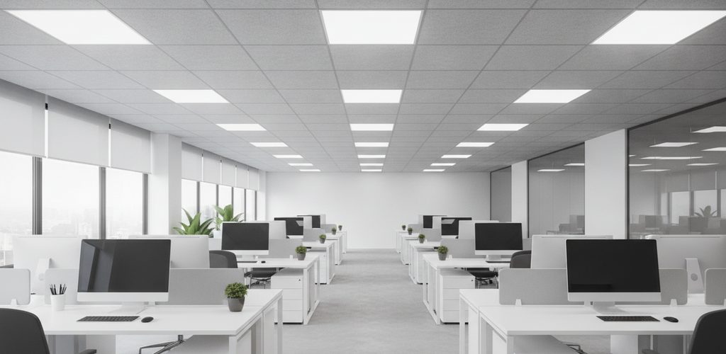 Rasterleuchten durch LED-Panels ersetzen: Ersparnis und Amortisation