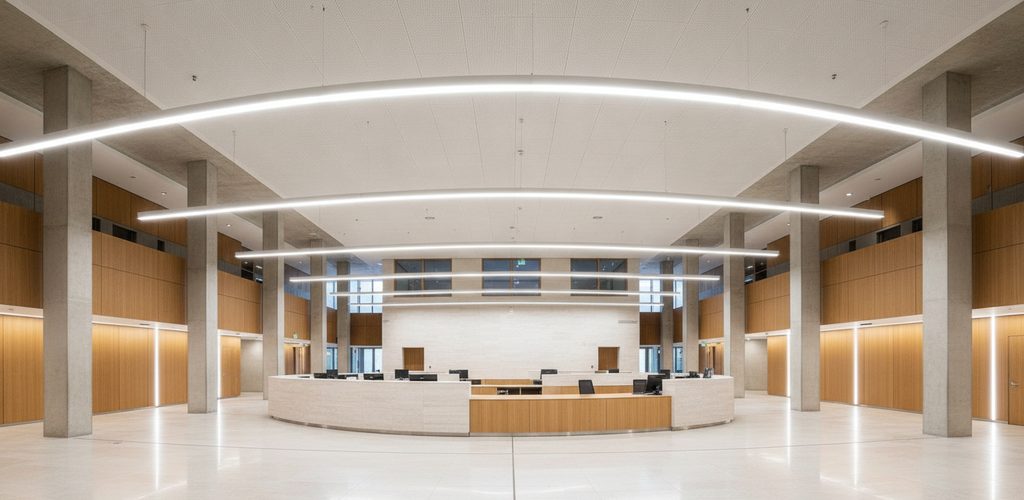 Rathaus und Verwaltungsgebäude beleuchten: Zonen, Normen, Steuerung