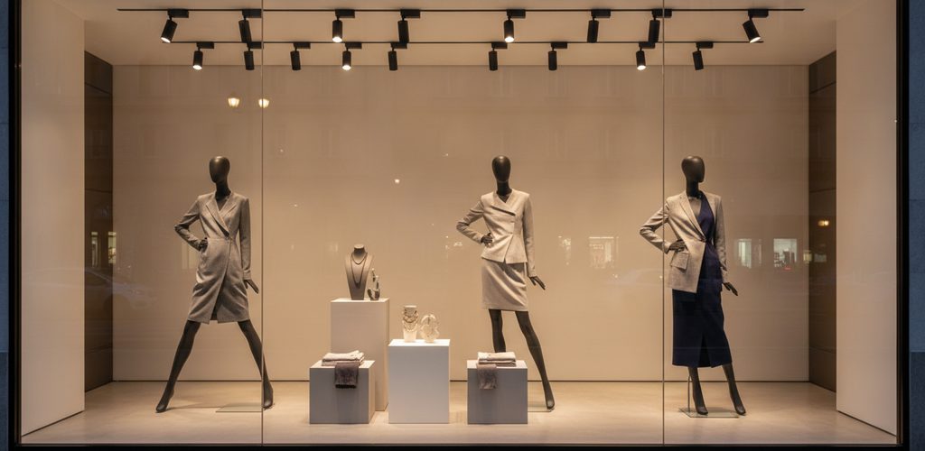 Schaufenster mit LED beleuchten: Lichtfarbe, Kontrast, Steuerung