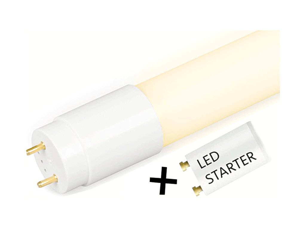 LED-Röhre T8 60cm 9W 4000K tagweiß + gratis Starter
