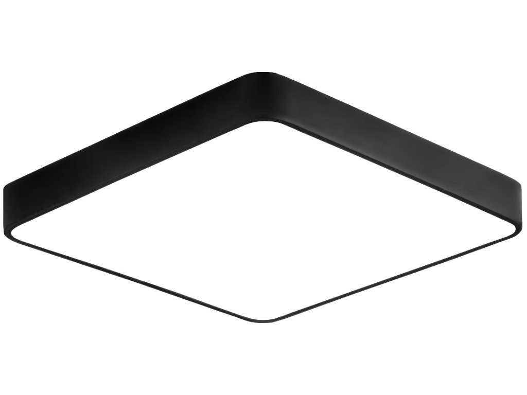 Schwarzes design LED Panel 500x500mm 36W Tageslicht