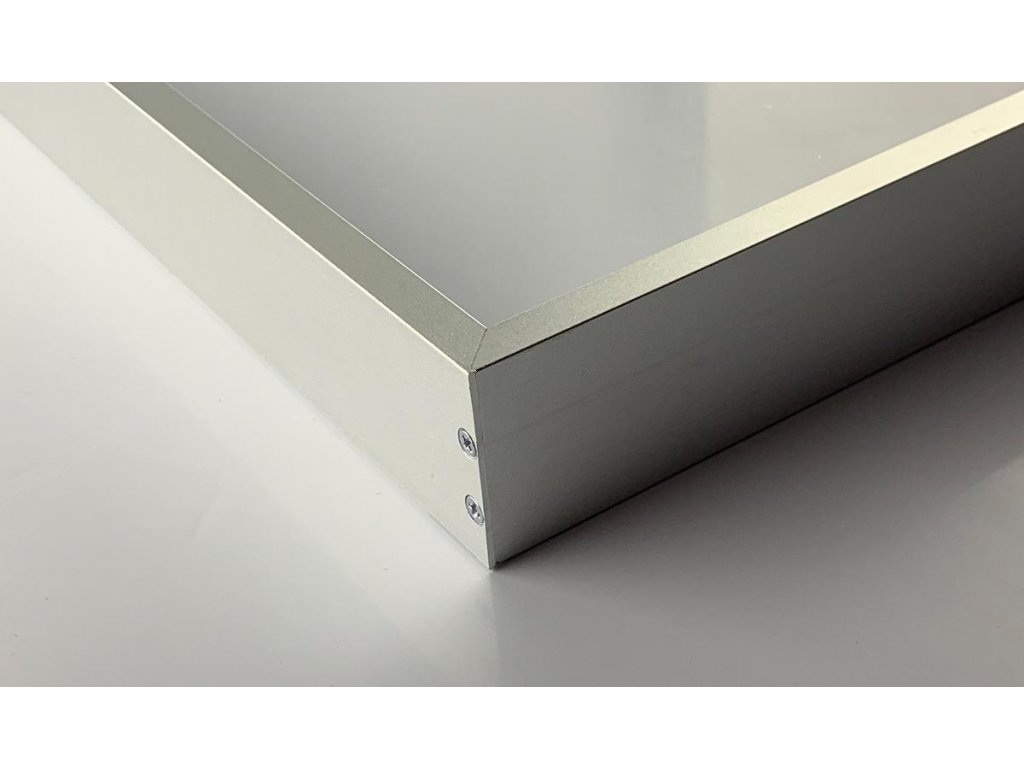 Silbernes LED-Panel mit Rahmen 300x1200mm 45W tagweiß 