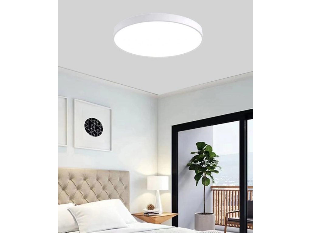 Weiß design LED Panel 400mm 24W Tageslicht