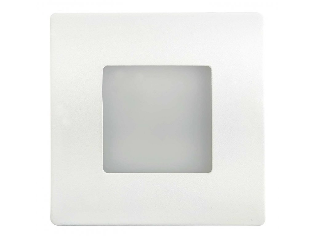 Weiße LED-Einbauleuchte DECENTLY IP44 2,5W tagsüber weiß