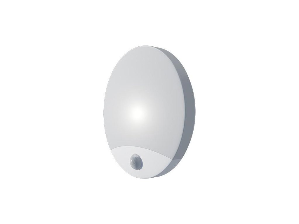Weiße LED Außenwandleuchte 10W weiß mit PIR-Sensor olga tageslichtweiß