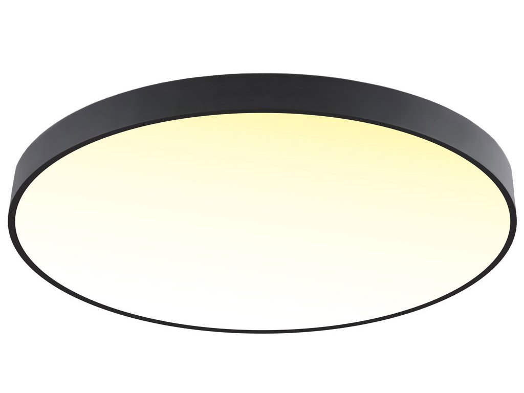 Schwarzes Design LED Panel 800mm 72W Warmweiß