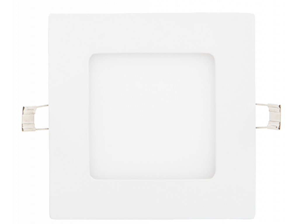 Dimmbares Weißes LED EinbauPanel 120x120mm 6W warmweiß