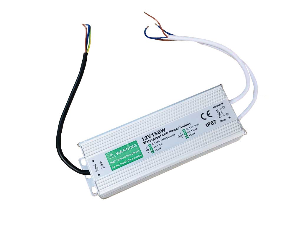 LED Netzteil 12V 150W IP67 wasserdicht