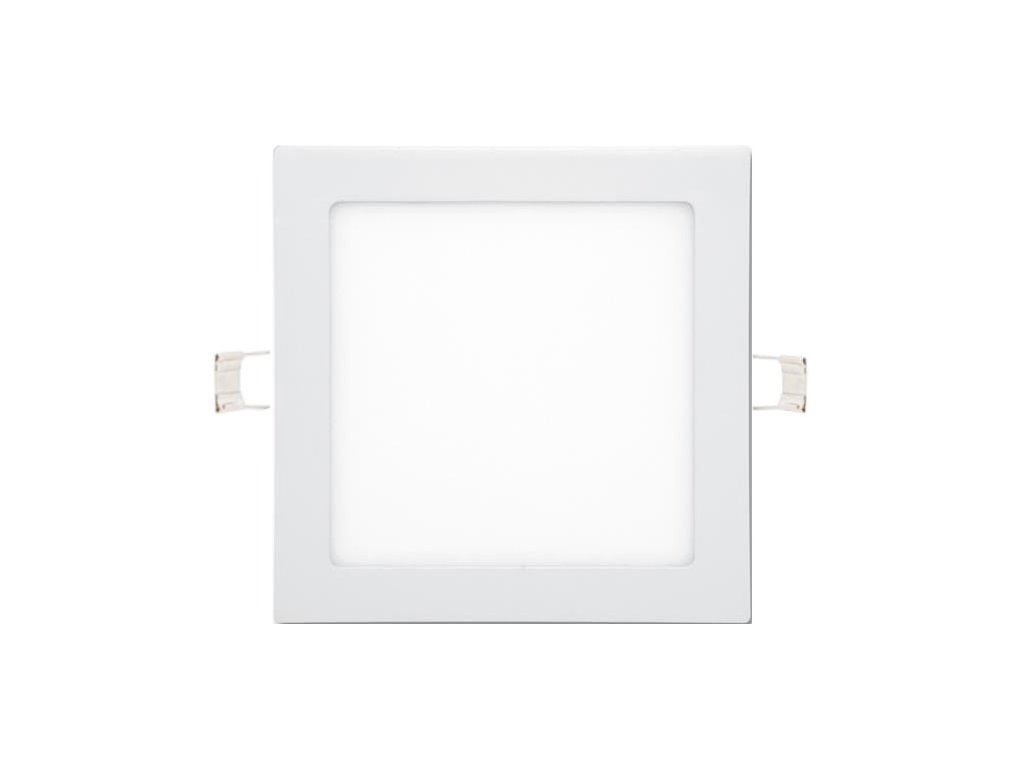 Weisser eingebauter LED Panel 225 x 225mm 18W Warmweiß