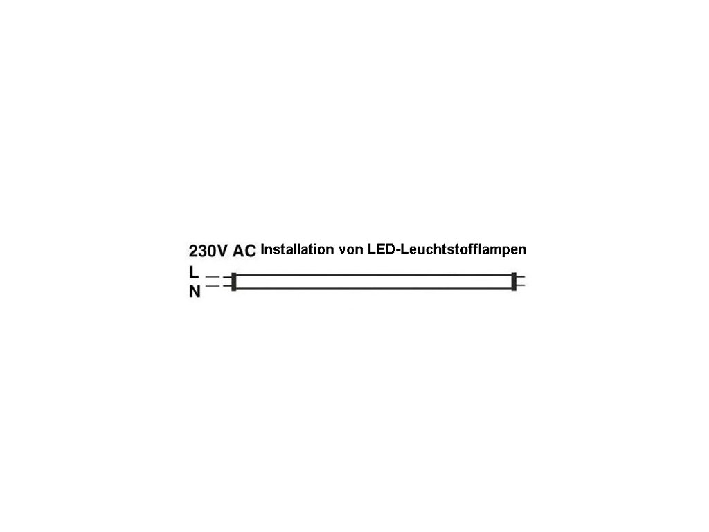 ZONE LED SET - LED Röhre T8, 120 cm, 18W, 1850lm, Tageslichtweiß