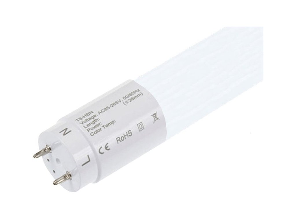 LED-Röhre HBN60 60cm 8W Garantie 3 Jahre Kaltweiß mit LED-Starter - GUTE- LEDS.de