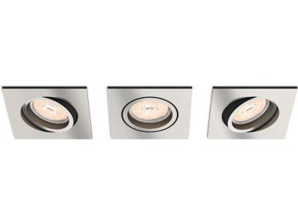 Philips LED-Deckenleuchte GU10 3x5W Donegal Day White 50403/17/PN