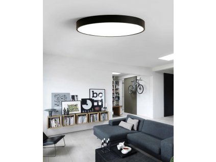 Schwarzes Designer LED Panel 1000mm 96W tagweiß