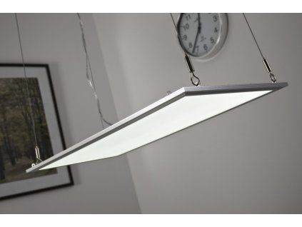 Silbernes hängendes LED-Panel 300x1200mm 45W tageslichtweiß