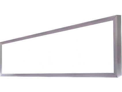 Silbernes LED-Panel mit Rahmen 300x1200mm 45W tageslichtweiß