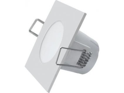 Weißes LED Einbau-Downlight quadratisch 5W warm