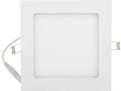 Weißes LED Einbaupanel 175x175mm 12W tageslichtweiß mit Notfallmodul