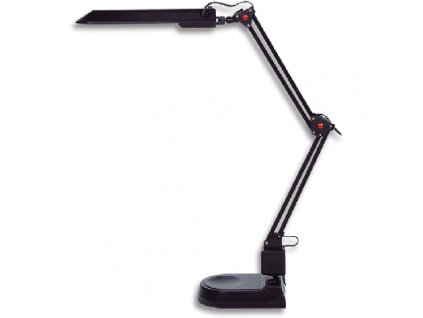 Schwarze LED Tischleuchte 8W tageslichtweiß ADEPT