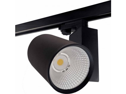 Schwarze LED 3F Lichtleiste 40W 45 warmweiß
