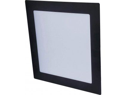 Schwarze LED Einbauleuchte 12W Daisy Vega-S neutralweiß