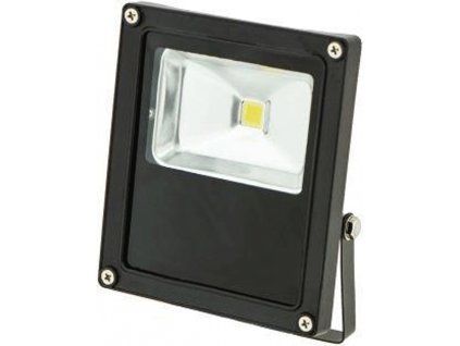 Schwarzer LED strahler 24V AC/DC 10W neutralweiß