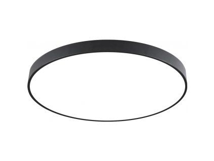 Schwarzes LED DeckenPanel 400mm 24W neutralweiß mit Sensor