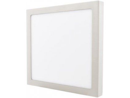 Verchromtes LED Panel 300x300mm 25W neutralweiß, bündig eingebaut