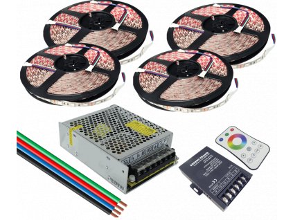 Komplettes RGB LED Streifen -Set 20m 288W