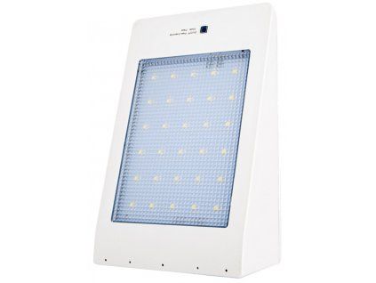 LED Solarleuchte mit Sensor MURO weiß neutralweiß