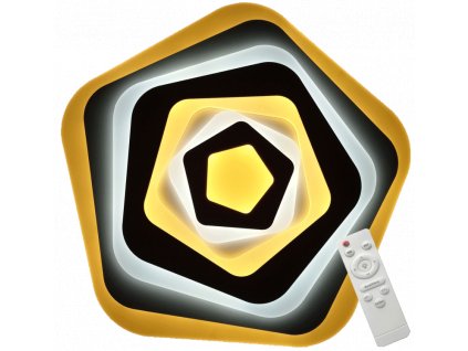 Dimmbare LED Deckenleuchte DRAGO 80W mit MULTICOLOR-Steuerung