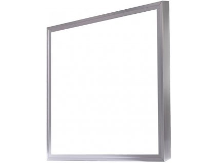 Silbernes LED Panel mit Rahmen 600x600mm 45W warmweiß 4900lm