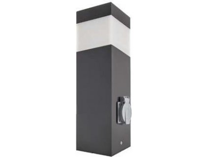 Gartensäule mit Steckdose GARD 36cm 5W tageslichtweiß