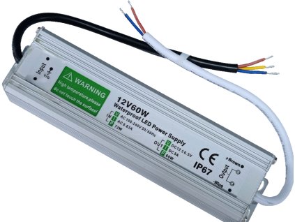 LED Netzteil 12V 60W SLIM IP67 wasserdicht