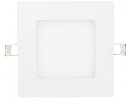 Weisser eingebauter LED Panel 120 x 120mm 6W Tageslicht IP44