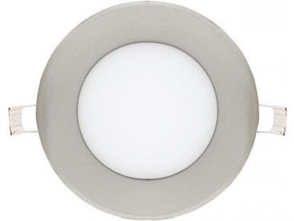 Rundes Einbau-LED-Panel Chrom 120mm 6W Neutralweiß IP44