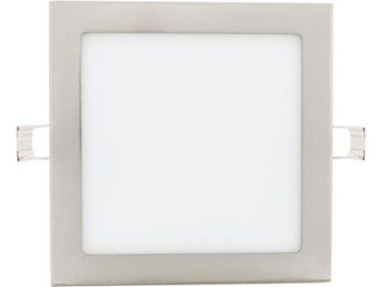 Einbau-LED-Panel Chrom 225 x 225mm 18W Neutralweiß IP44