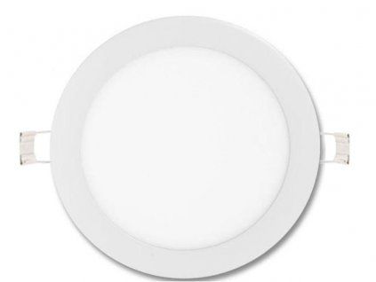 Weißes rundes Einbau-LED-Panel 300mm 25W Neutralweiß IP44