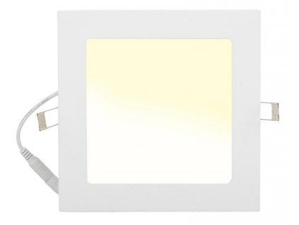 Weißes Einbau-LED-Panel 175 x 175mm 12W Warmweiß IP44