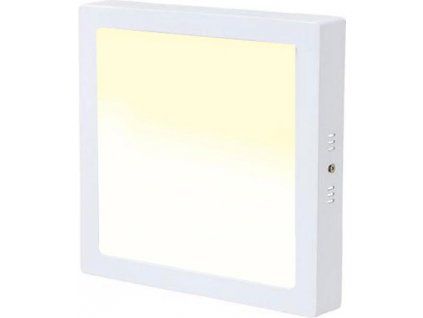 Weißes Aufbau-LED-Panel 300 x 300mm 25W Warmweiß