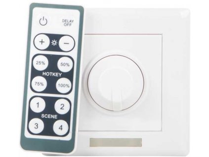 LED dimmer 230V mit Fernbedienung, max.330W