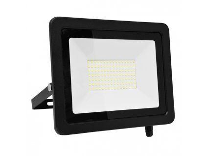 Schwarzer LED Strahler 100W city 5000K Neutralweiß