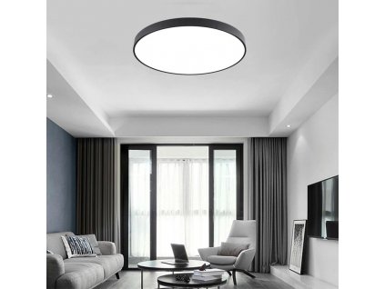 Schwarzes design LED Panel 500mm 36W Tageslicht