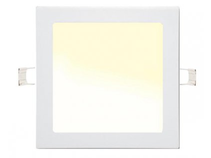 Dimmbares Weißes Einbau-LED-Panel 225x225mm 18W warmweiß