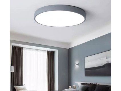 Graues Design LED Panel 500mm 36W tageslichtweiß